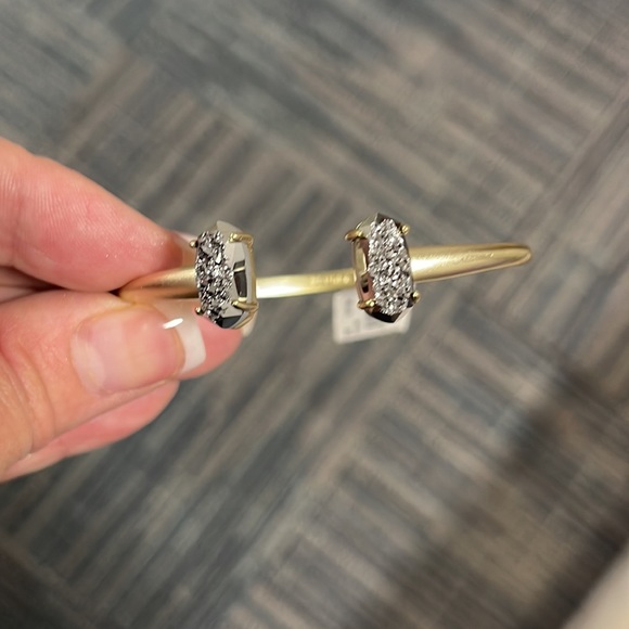 Kendra Scott Jewelry | Kendra Scott Cuff Bracelet.  Gold    Edie Style    New - Picture 3 of 7